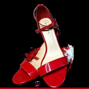 Zara Red Women's Sandals